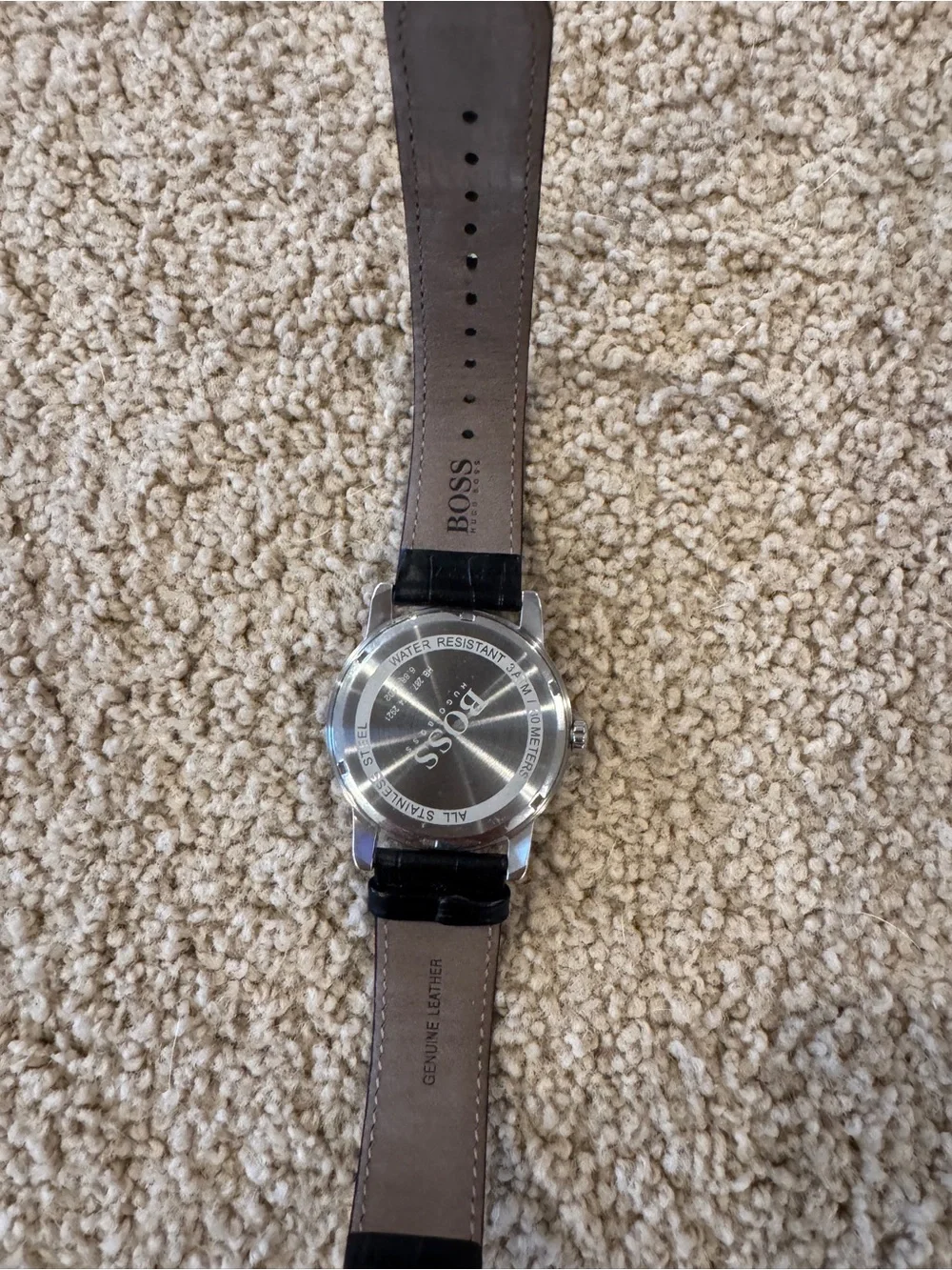 Black classic Boss watch